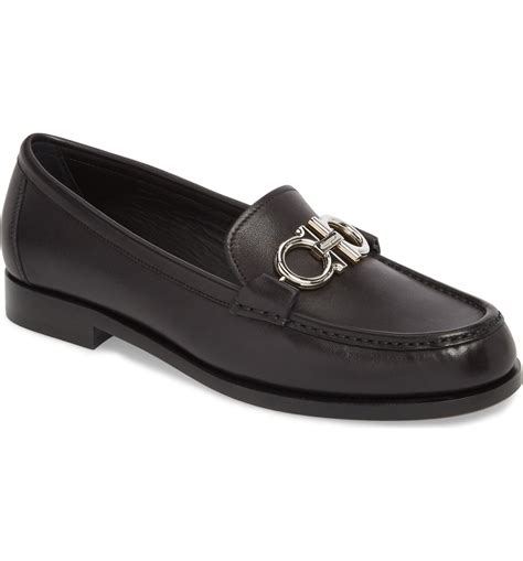 fur ferragamo loafers|ferragamo rolo loafer women.